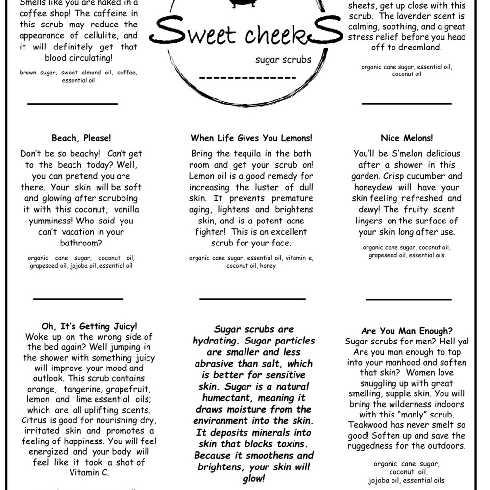 Handmade, Organic Sugar Scrub - Picture 2 of 4